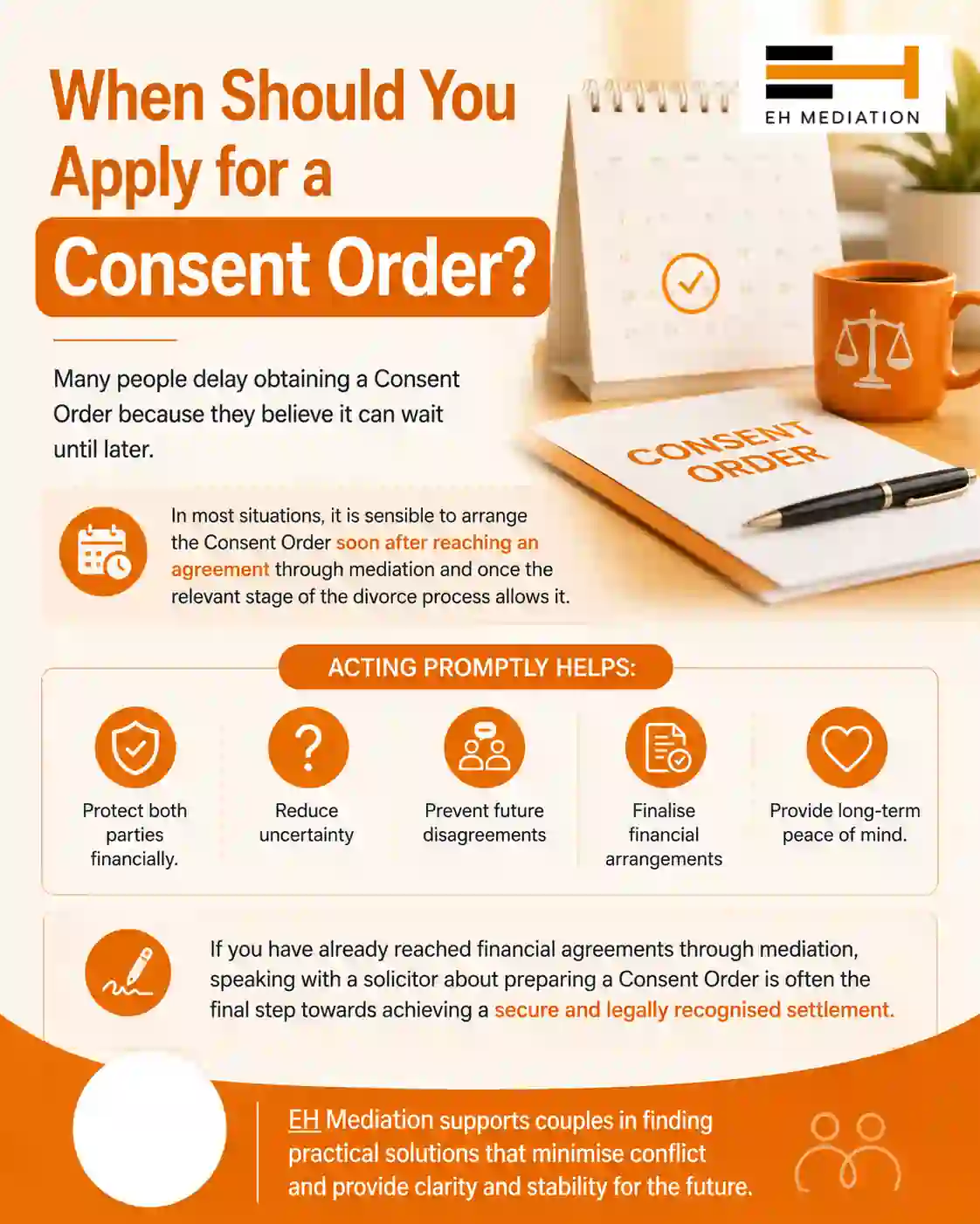 When Should You Apply for a Consent Order Southend-on-Sea?